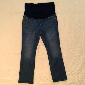 LIZ LANGE Maternity For Target Straight Leg Jeans, size 18